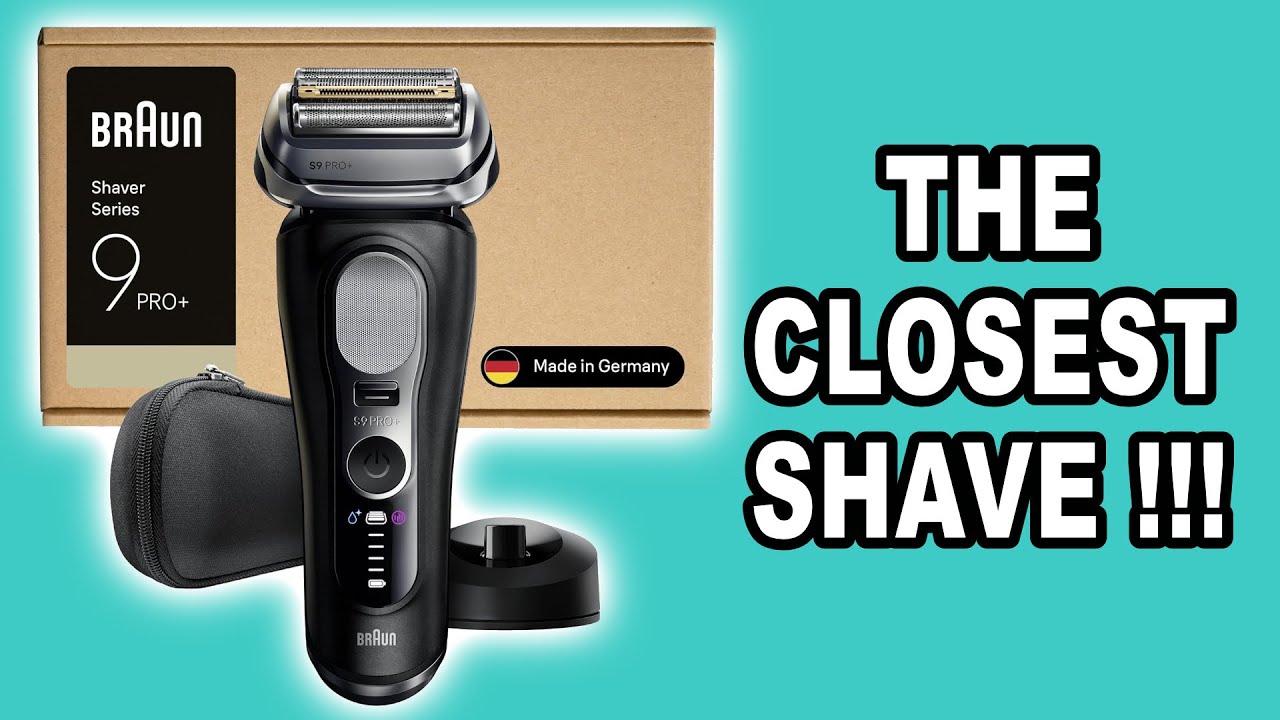 The Closest Shave !!! Braun Series 9 Pro+ Electric Shaver Unboxing and First Look 9675cc