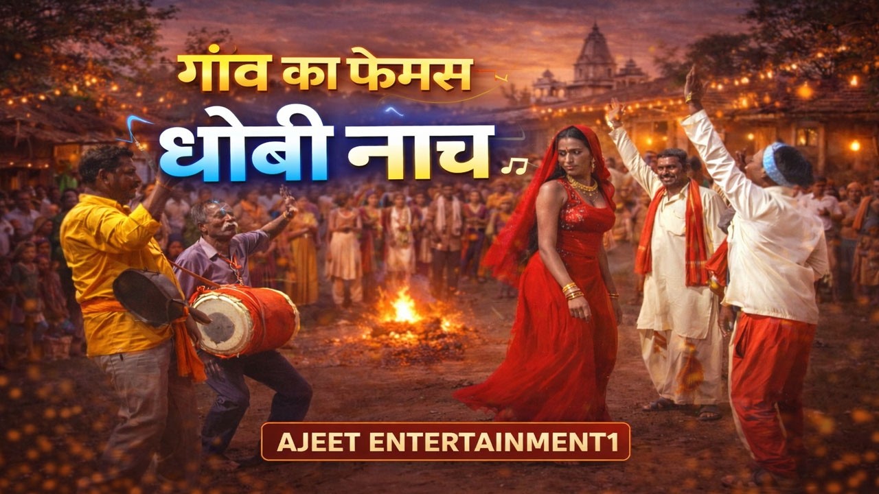 गाँव का मशहूर धोबी नाच