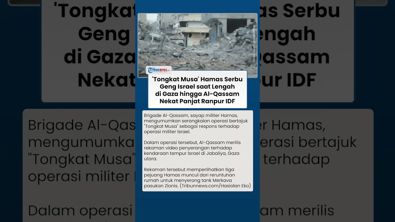 Hamas Luncurkan Operasi 
