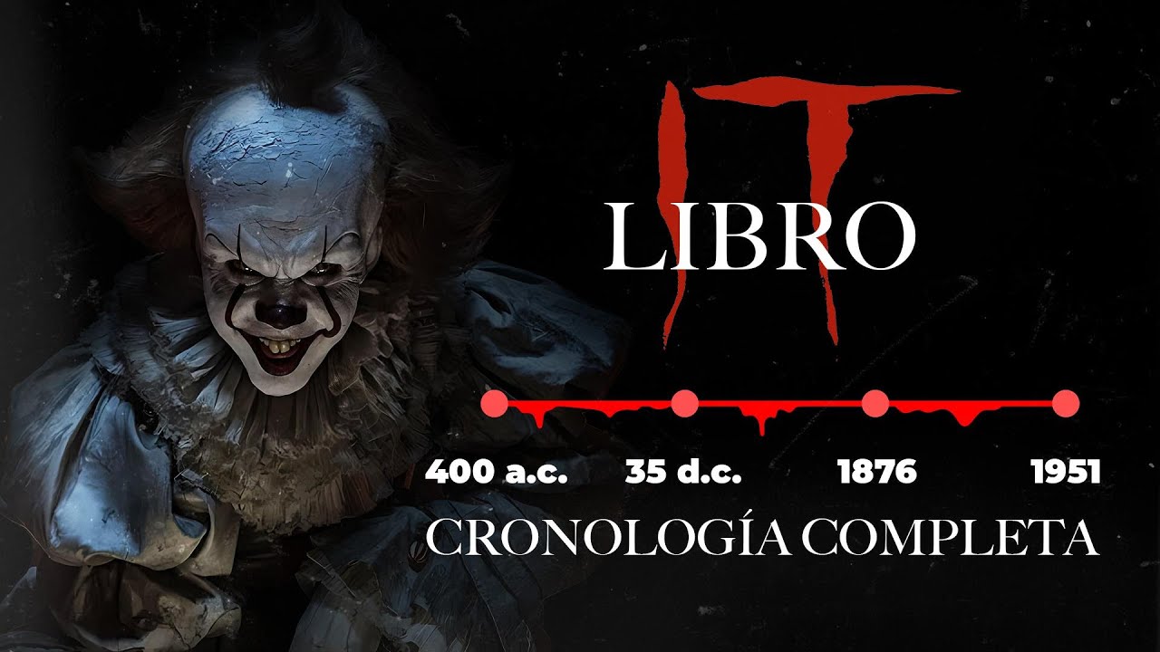 La CRONOLOGÍA COMPLETA DE IT (libro) - Stephen King