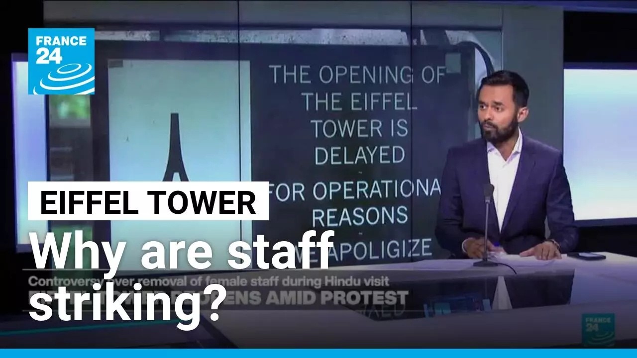 Who are the Hindu group cited in Eiffel Tower staff walk out? &bull; FRANCE 24 English