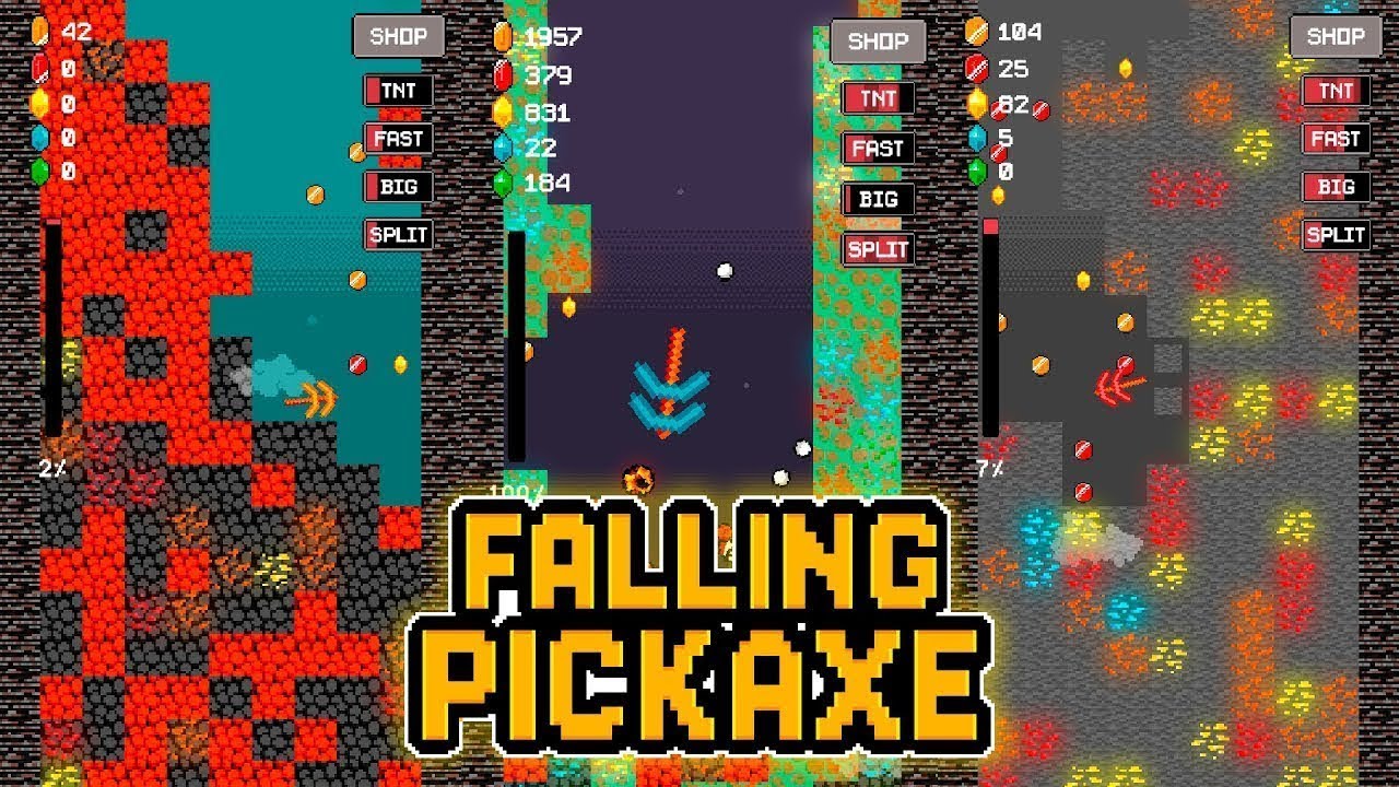 🔴 I Survived the FALLING PICKAXE Challenge (Chat Controls Everything!)