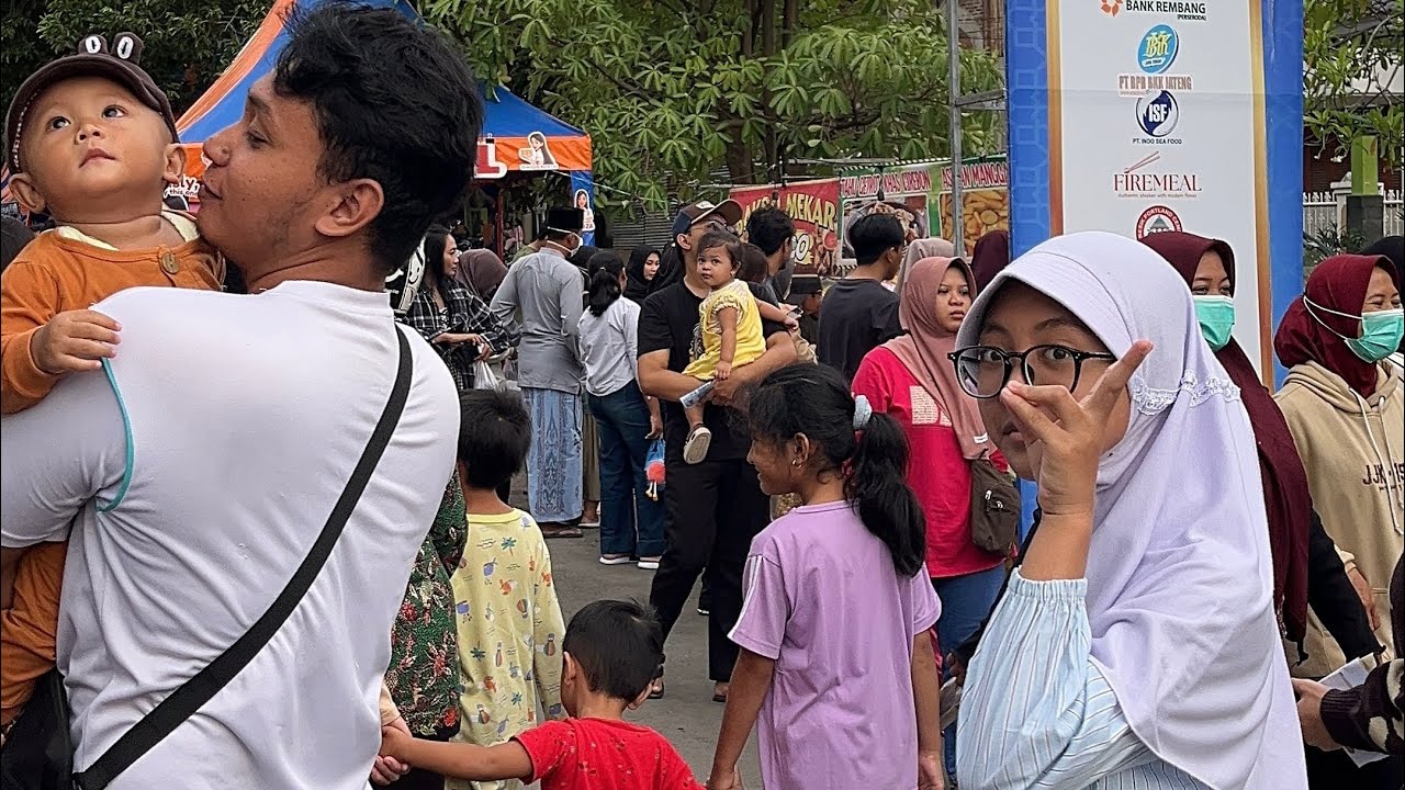 Ngabuburit di kampung ramadhan 2026,apa saja jualan disana kita intip nyak