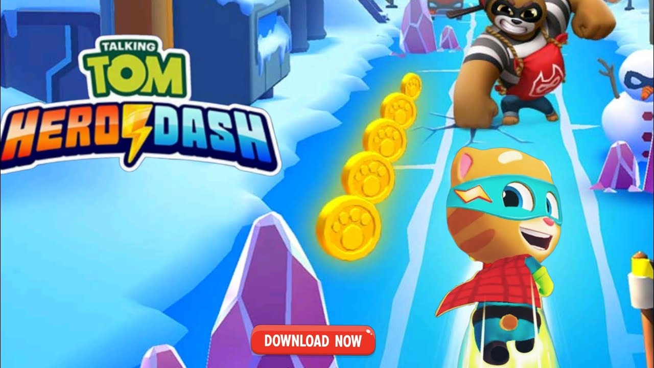Talking Tom Hero Dash Green 🦸‍♂️⚡️😻 NEW UPDATE!! Level Gameplay Android, ios ¿ Best Funny ?