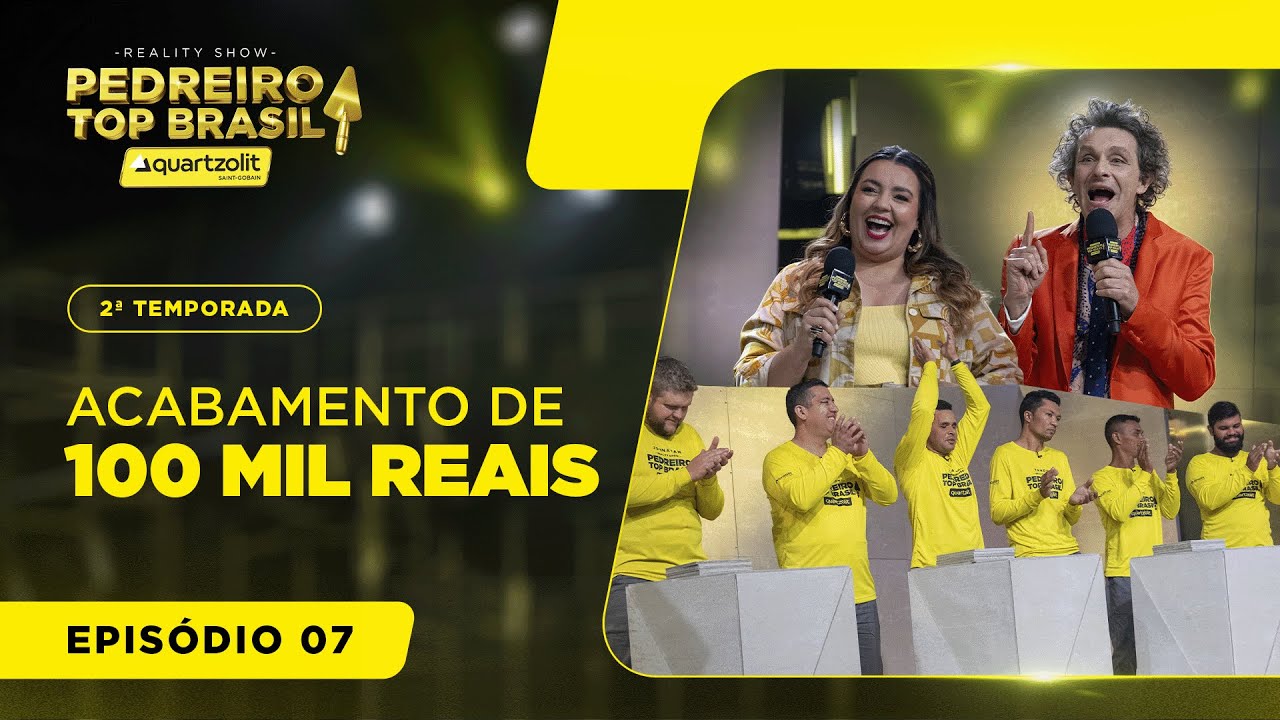 REALITY SHOW PEDREIRO TOP BRASIL | EP 7/8 T2 | Revestimento de 100MIL REAIS!