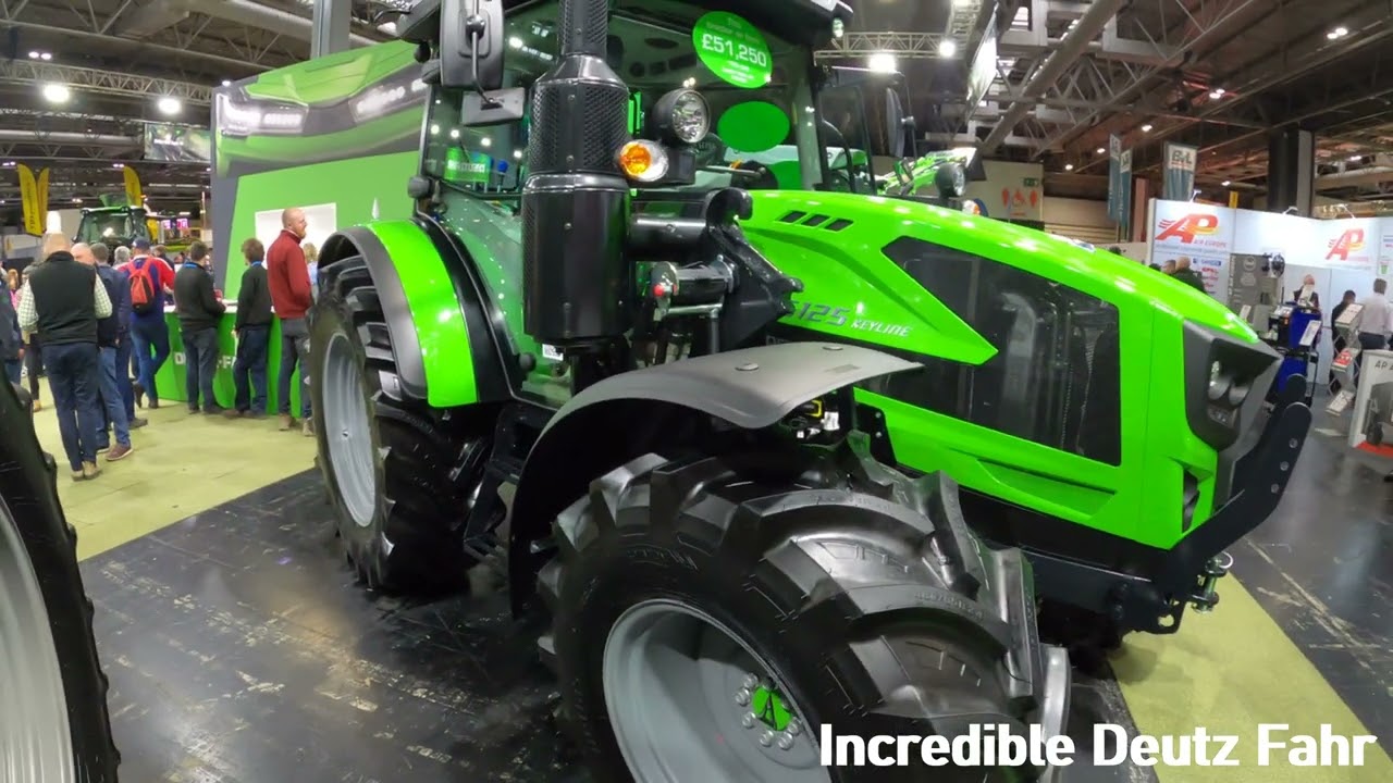 2026 Deutz-Fahr 5125 Keyline 3.8 Litre 4-Cyl Diesel Tractor (126 HP) at LAMMA Show 2026