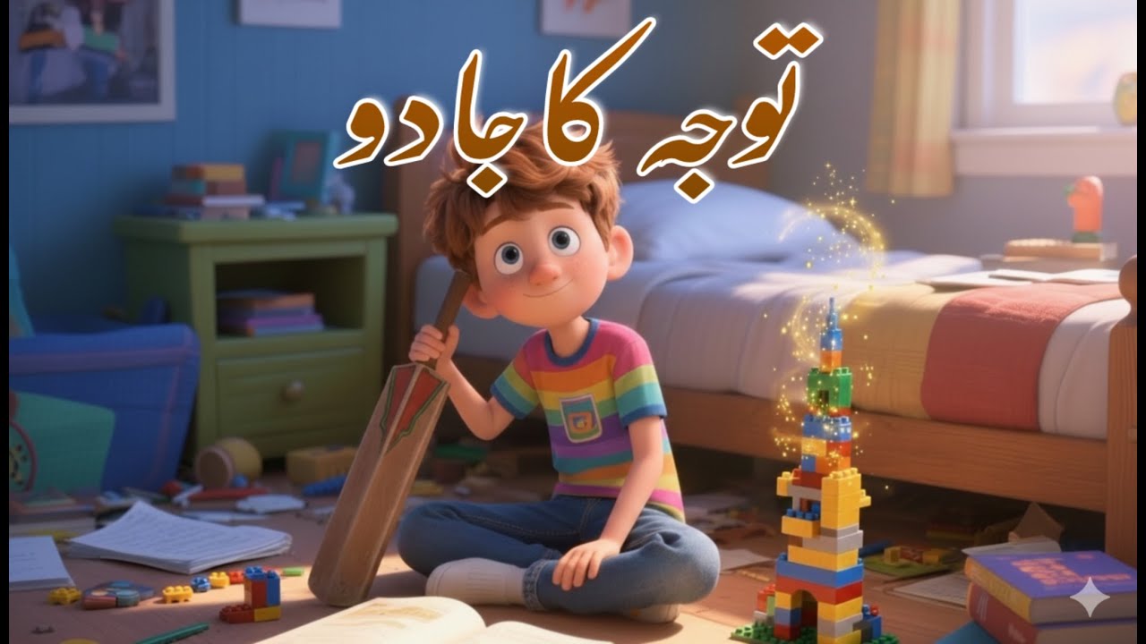 توجہ کا جادو | بچوں کے لیے سبق آموز کہانی | Focus Story for Kids | Kids Burg #moralstories