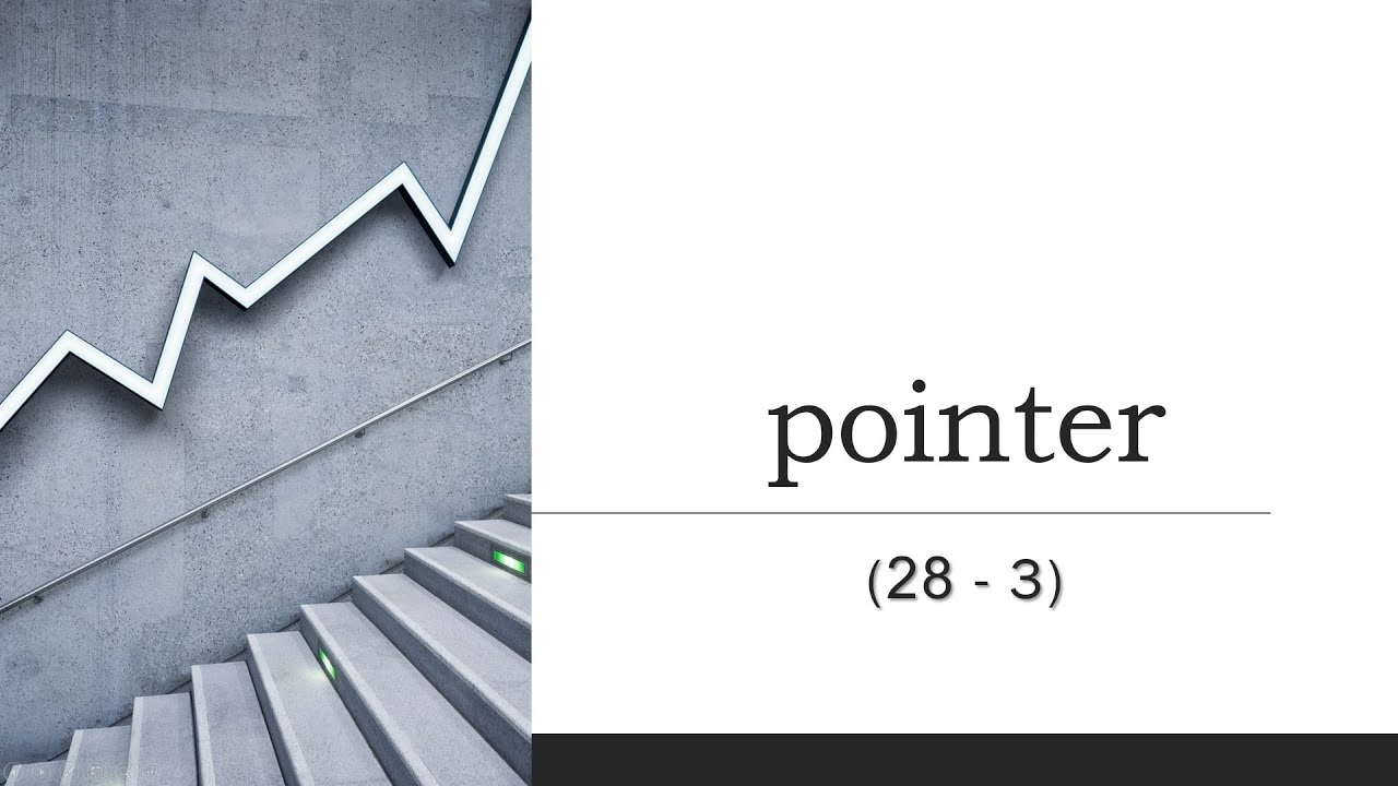 pointer usages
