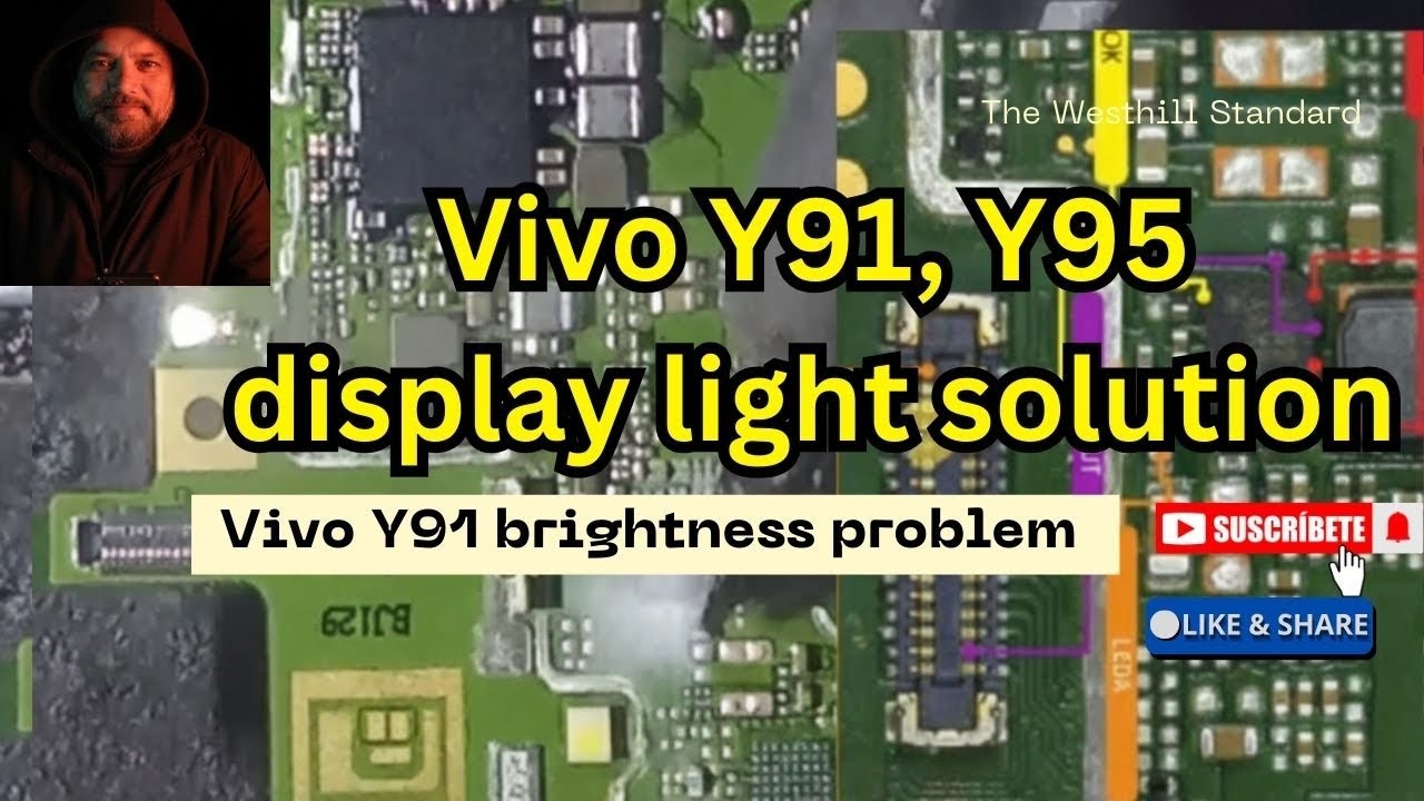 Vivo Y91, Y95 display light problem solution 