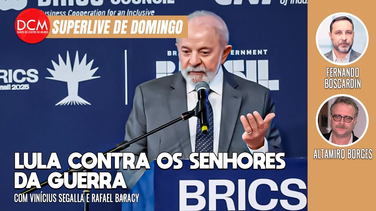 No BRICS, Lula denuncia morte do direito internacional com guerras promovidas pelos ricos