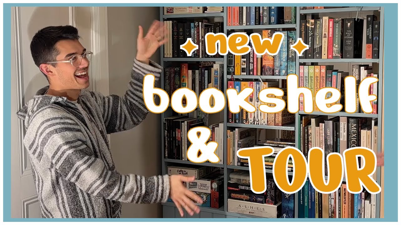 New Bookshelf | Book Shelf Tour
