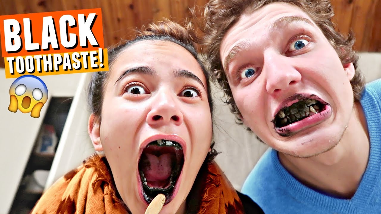 HORRIBLE IDEA: Black Whitening Toothpaste?! (As Seen On TV) | Vlogmas Day 5