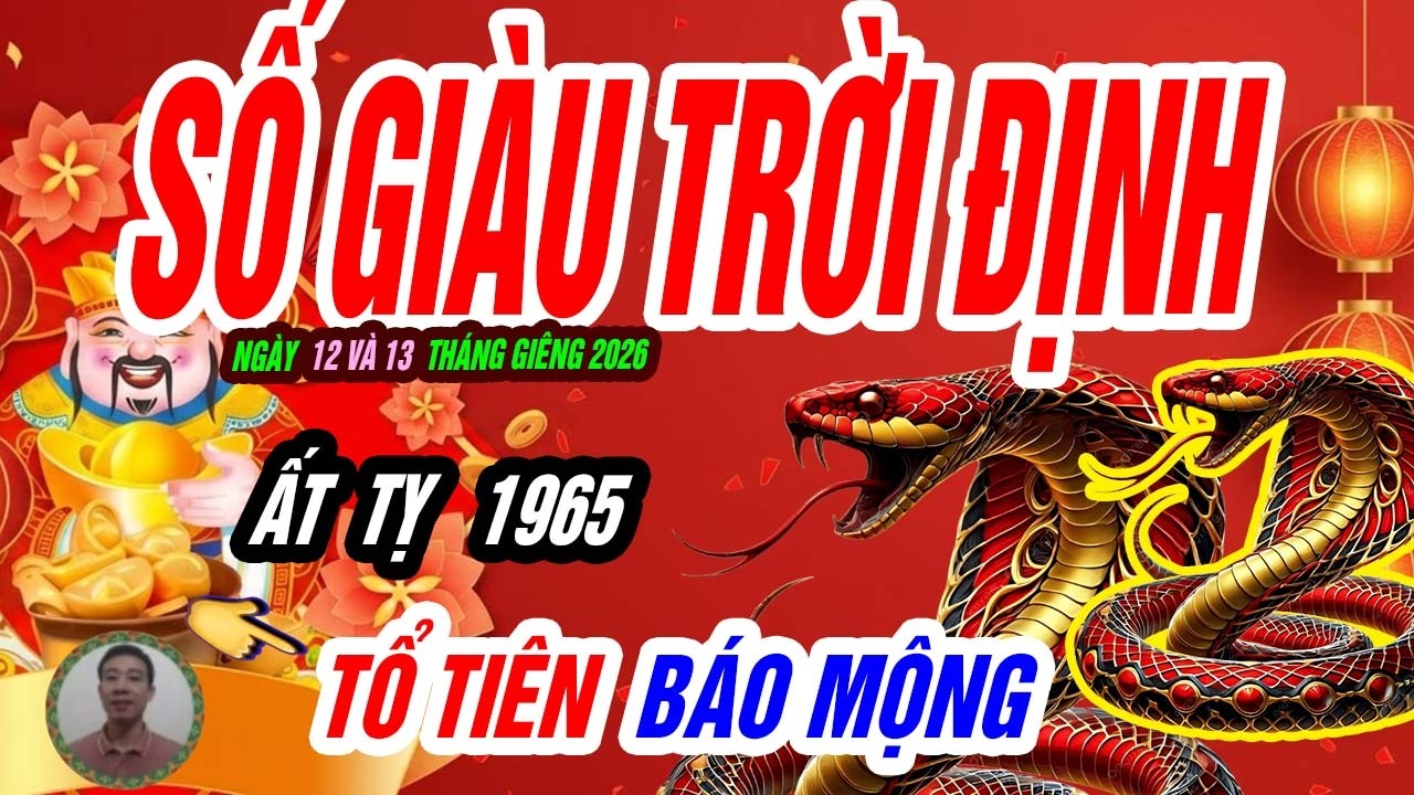 🐍 ẤT TỴ 1965: Đúng 2 ngày tới ĐẢO CHIỀU NGOẠN MỤC – 2026 Tiền Bạc Xoay Trục!