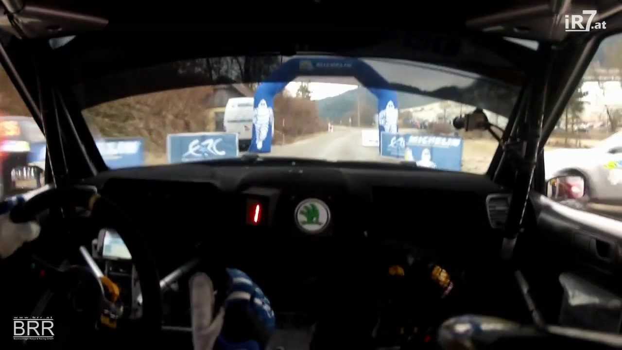 Raimund Baumschlager - Jänner Rallye 2014 SP1 Pierbach Onboard Cam