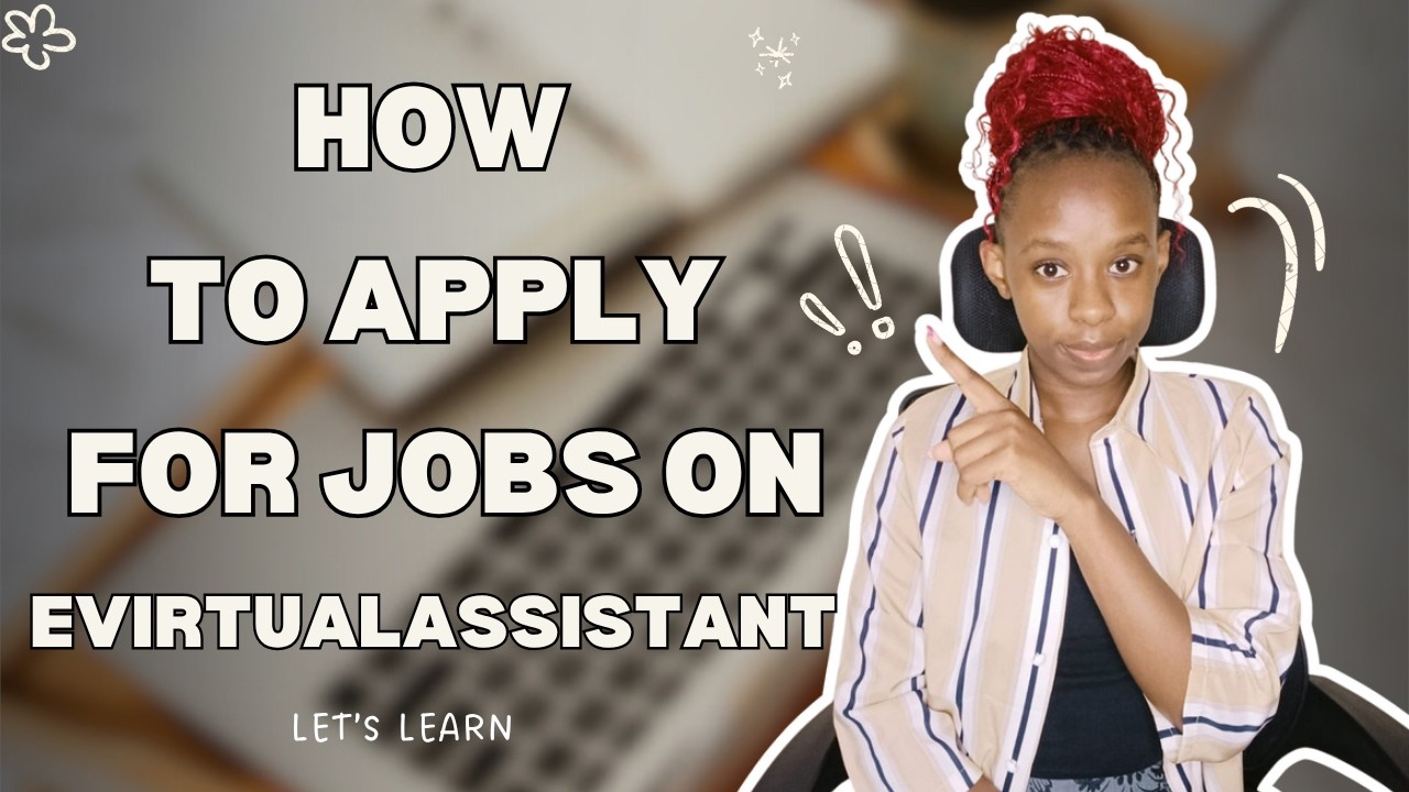 How to Apply for Virtual Assistant Jobs on eVirtual Assistant Site (Step-by-Step)