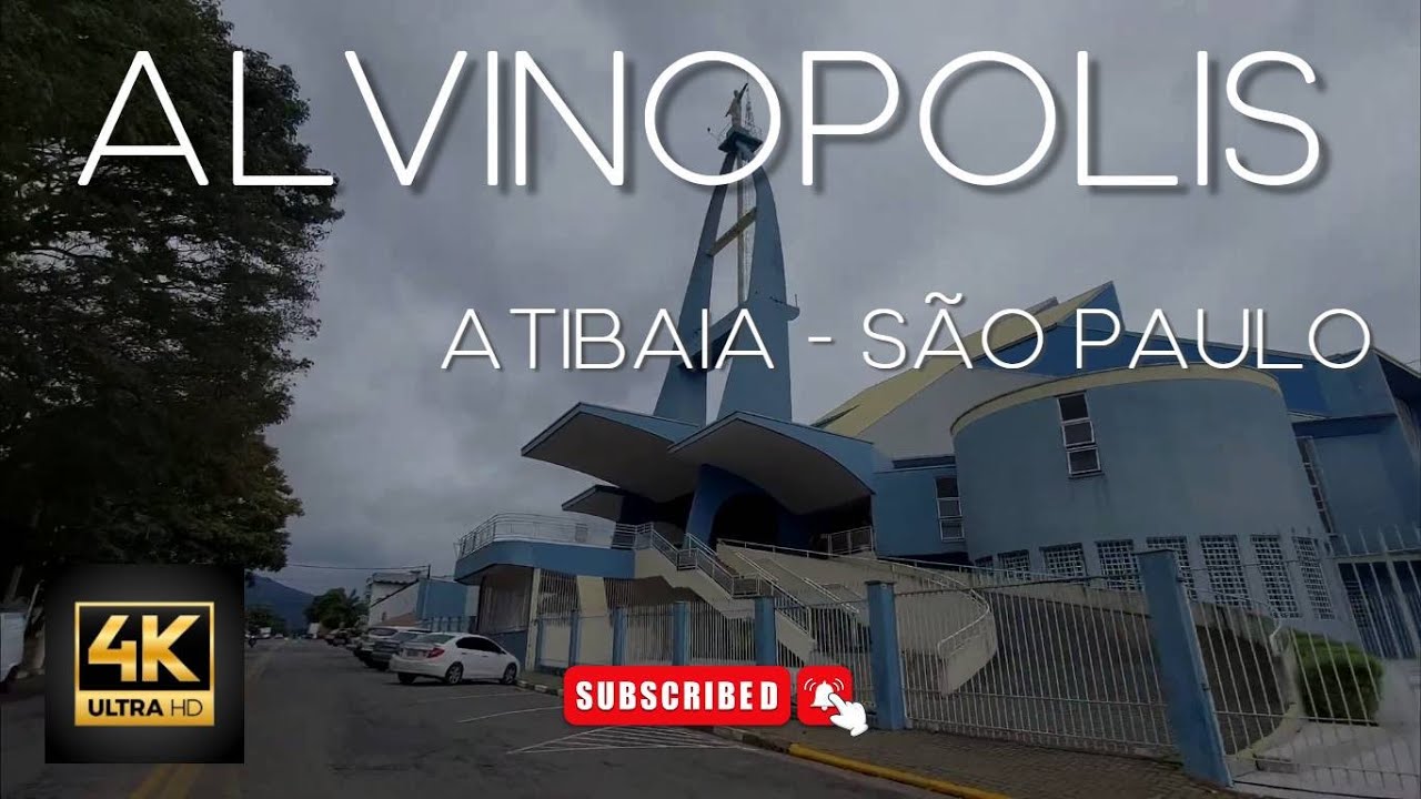 Alvinópolis 4K - Tour nas Ruas - Atibaia - São Paulo - Brasil