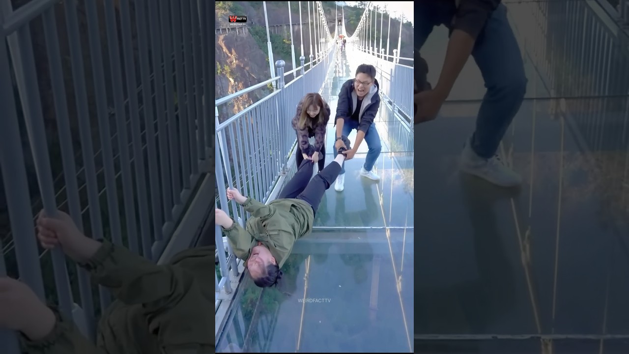 Sky Ladder Adventure in China 😱 