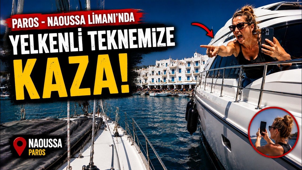 Paros Bölüm:1 - Naousa Limanında Zor Anlar!