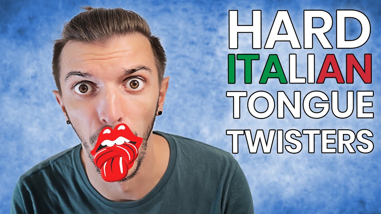 Riesci a ripetere questi SCIOGLILINGUA italiani?? (Learn Italian, ITA with SUBTITLES)