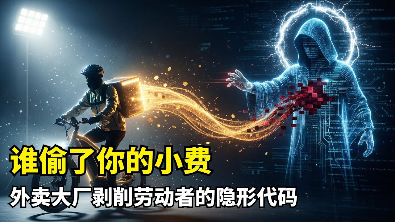 【商业】谁偷了你的小费 | 外卖黑箱 | 布尔值的骗局 | 绝望指数指标 | DoorDash黑幕 | 小费窃取2.0版本 | 自动化压榨逻辑 | 零工经济陷阱 | 科技伦理危机 | 资本剥削技术
