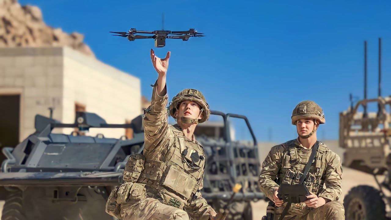 Drones in Action: British Army's Urban Combat Insights