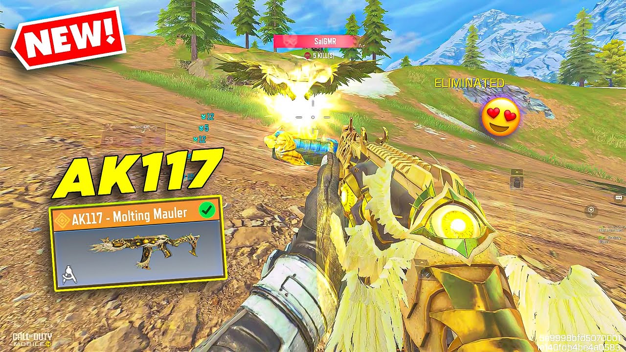 *NEW* LEGENDARY AK-117 MOLTING MAULER 😍 IN COD MOBILE