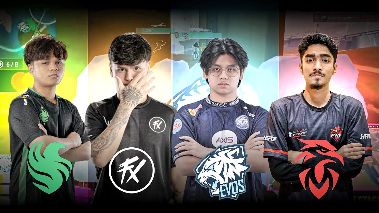 FALCON VS RHK VS EVOS VS FLUXO | LAST ZONE FIGHT | ESPORTS WORLD CUP HIGHLIGHTS