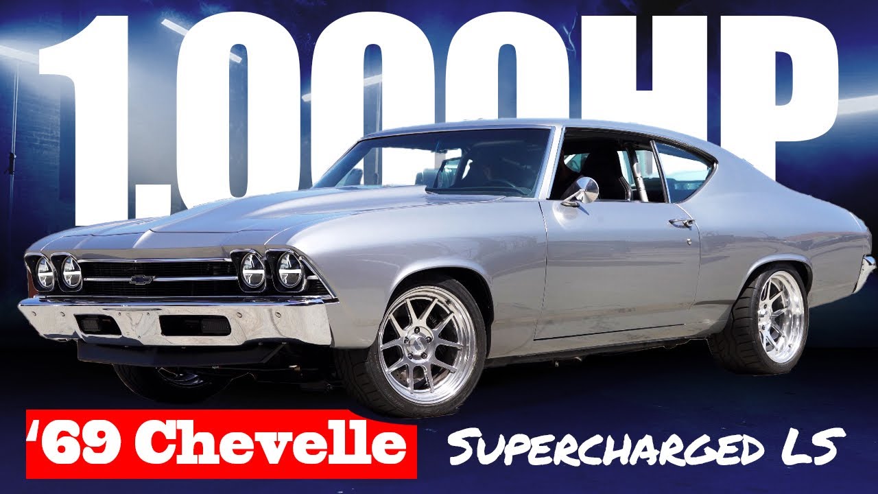 1000 л.с. с наддувом 427 Chevy Chevelle SS RESTOMOD