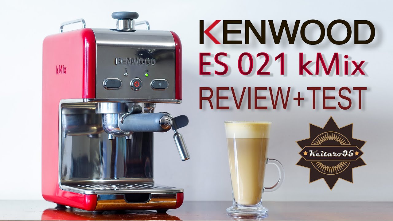 ОБЗОР-ТЕСТ  кофеварки KENWOOD kMix ES 021 RED