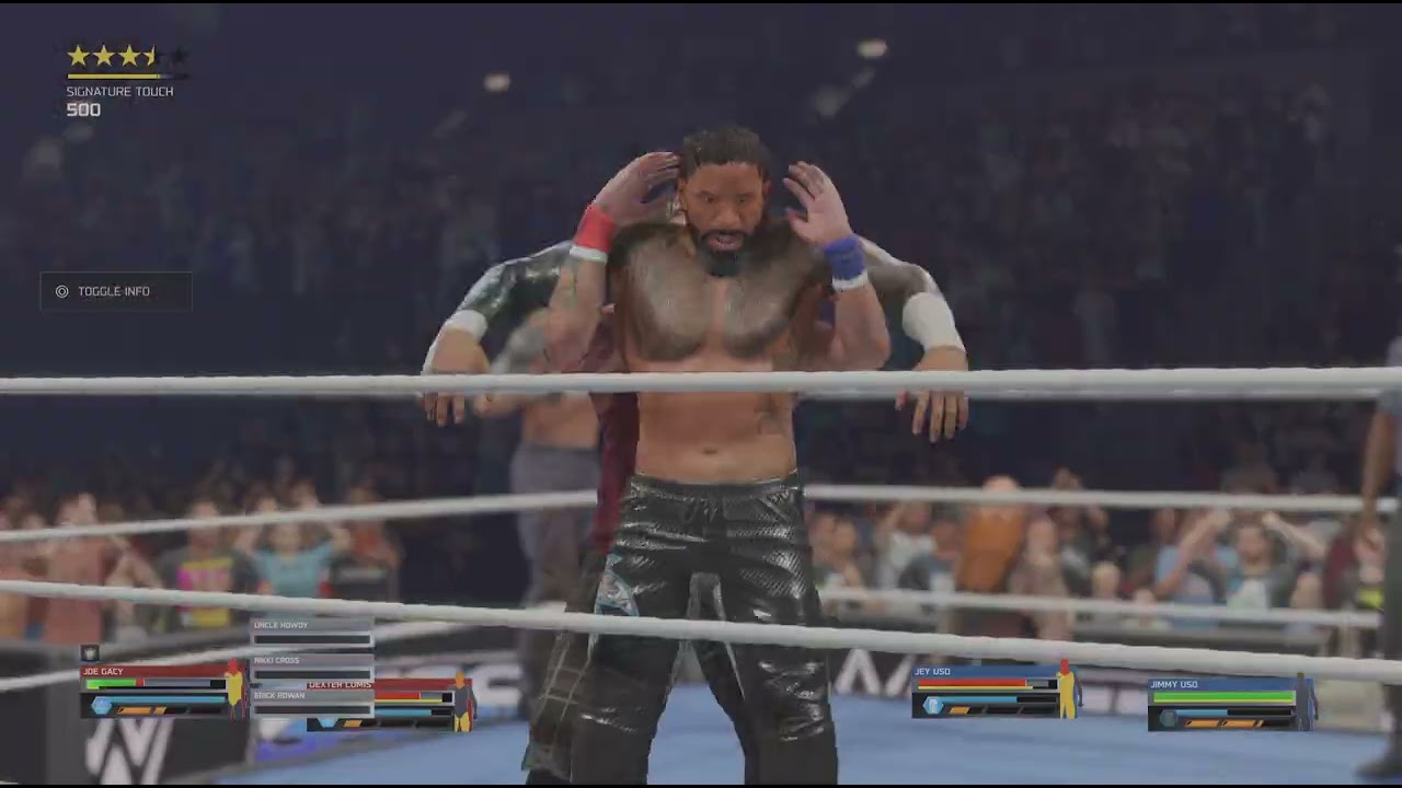 WWE 2K25_WWE SMACKDOWN: Уайатт Сикс против Усосов