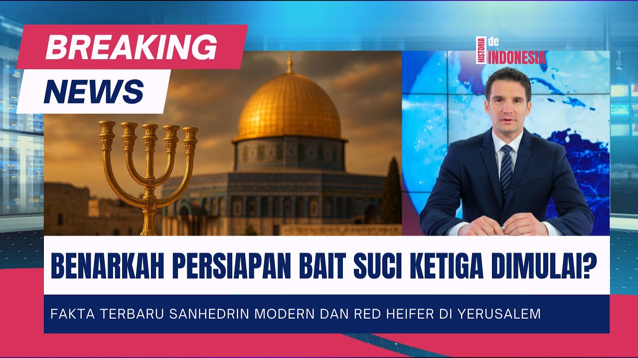 Persiapan Bait Suci Ketiga Dimulai, Dunia Kembali Menyorot Yerusalem!