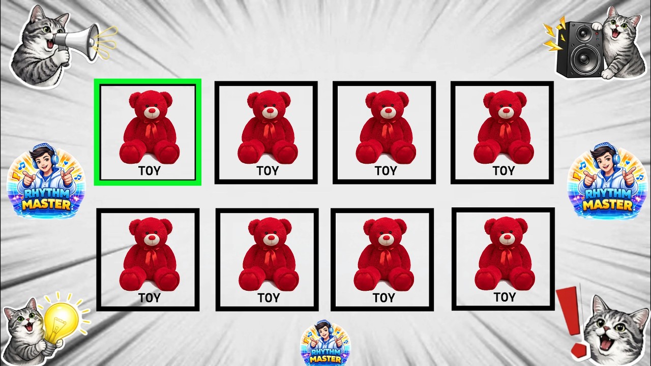 Say The Word On Beat Challenge | Level 1 - 5 | Level Easy to Insane