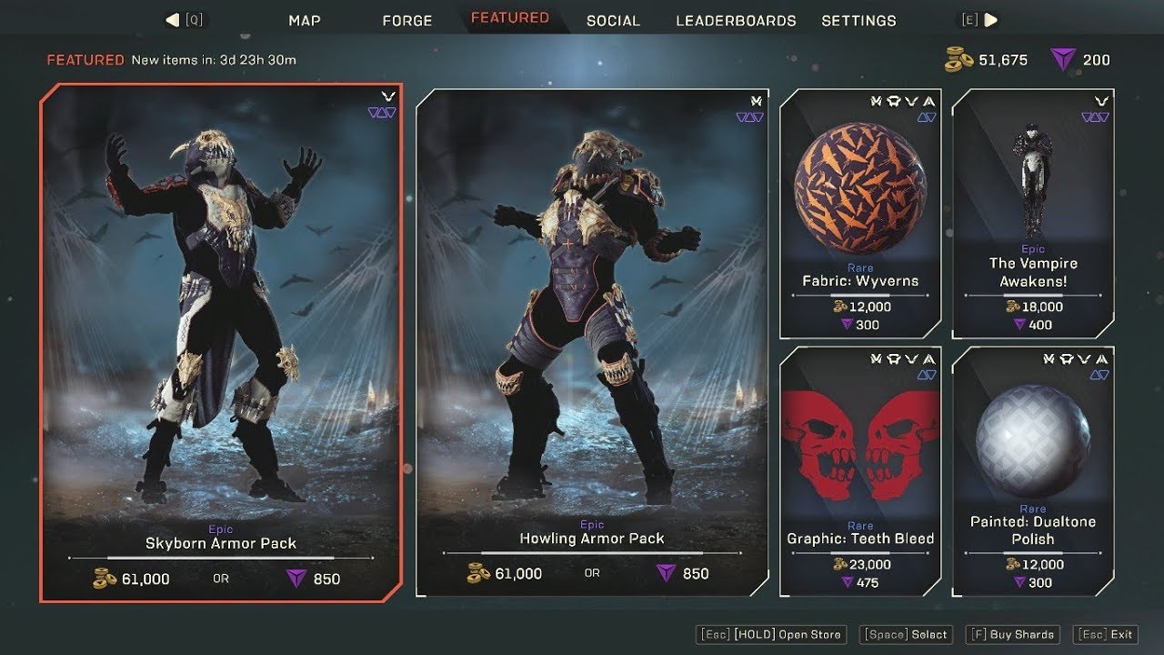Anthem Featured Store Reset