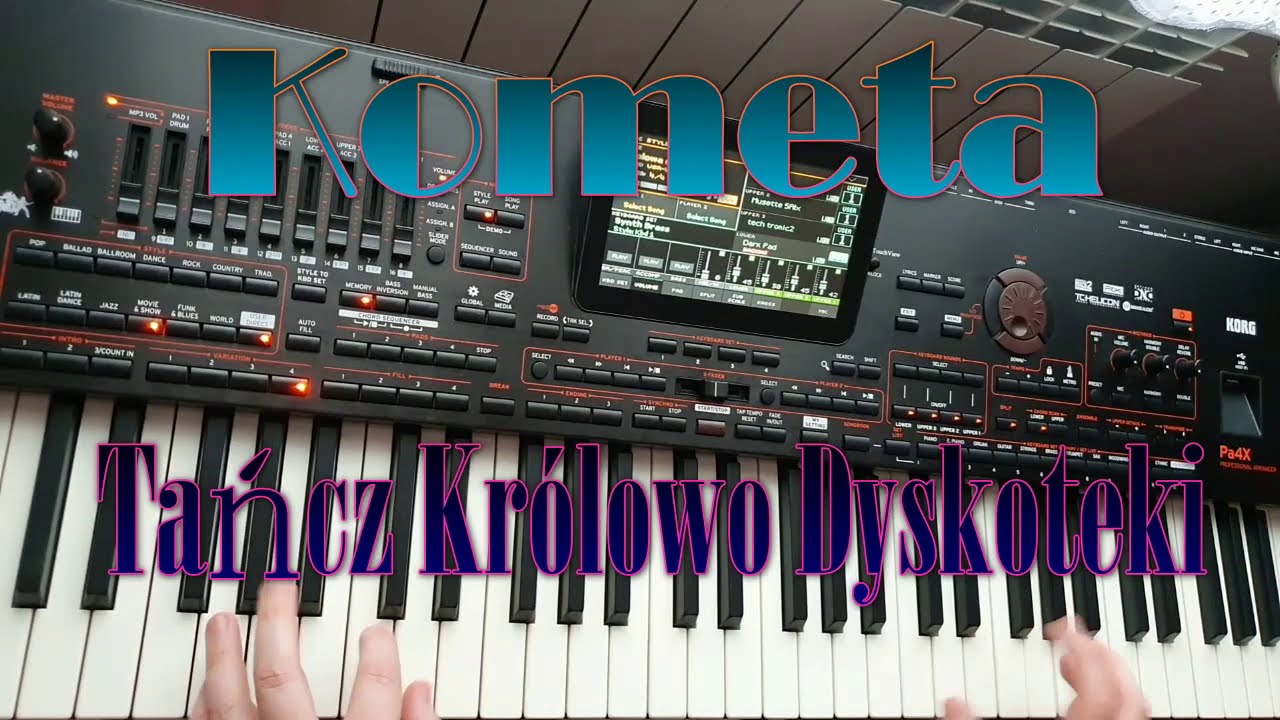 КОМЕТА - Танец, королева дискотеки ★KORG PA 4X★