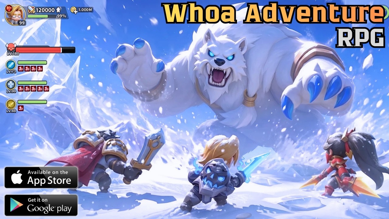 Whoa Adventure Gameplay | RPG Android iOS