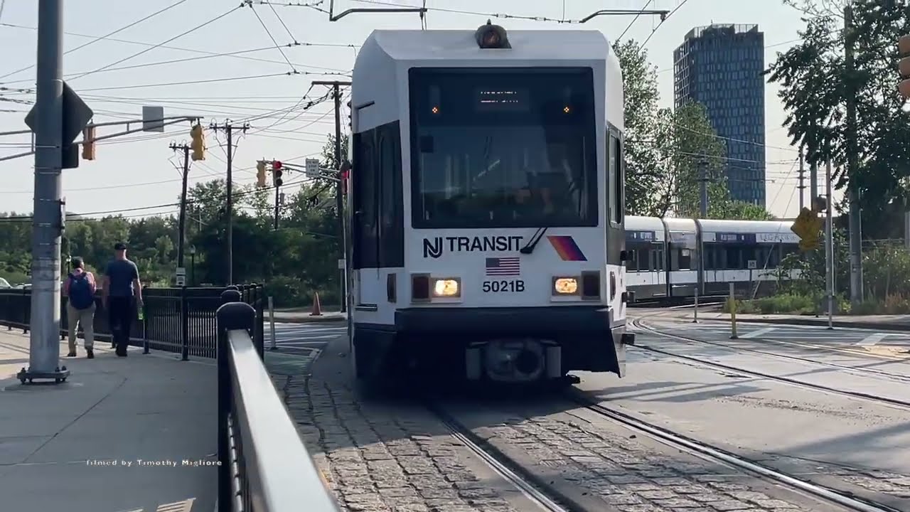 Hidden in Plain Sight: The Lightrail Line Next to NYC (Hudson Bergen Lightrail HBLR in Jersey City)