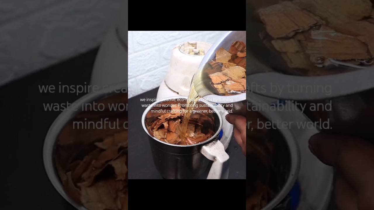 Sustainability ♻️ | Paper mache Desk Organizer #art #craft #diy #recycle