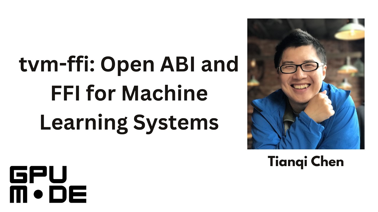Lecture 94: tvm-ffi