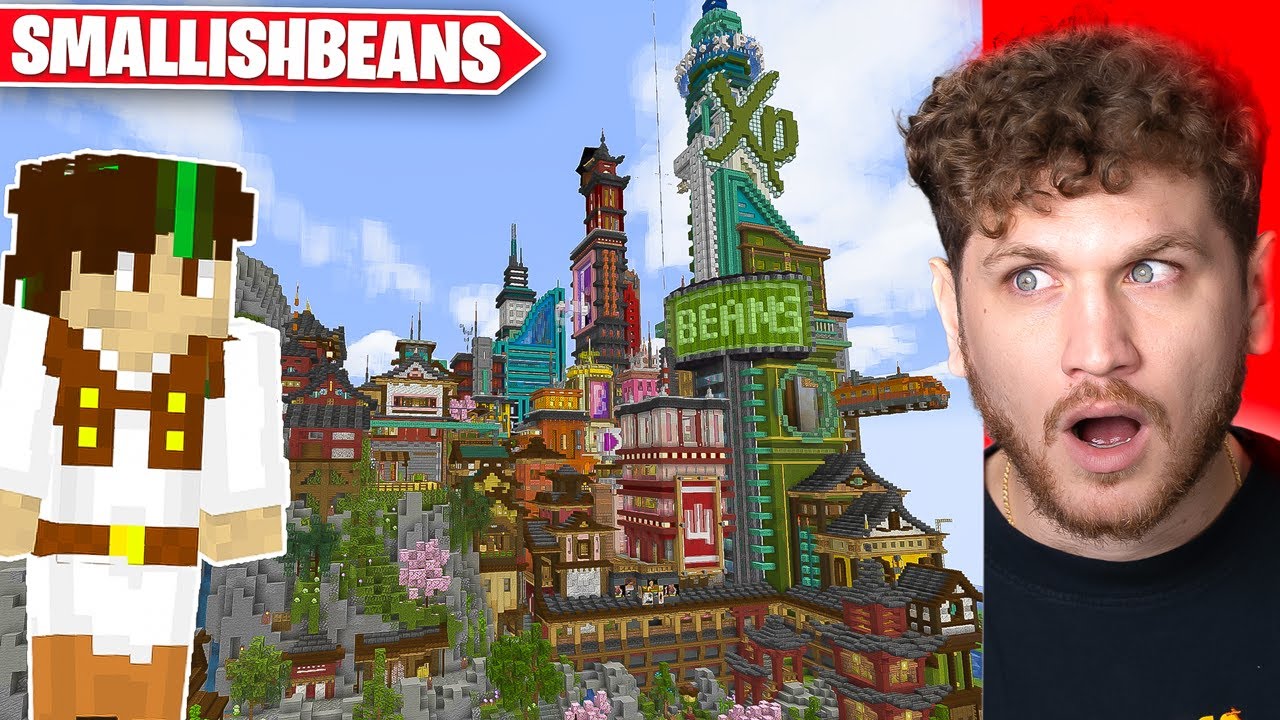 Minecraft Noobs React to SmallishBeans