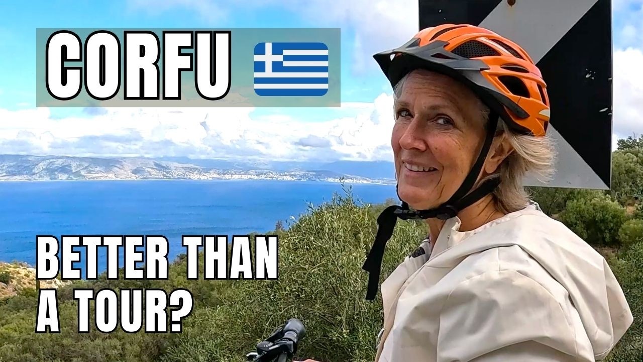 Is Old Perithia Worth the Ride? 🇬🇷 Corfu E-Bike Adventure