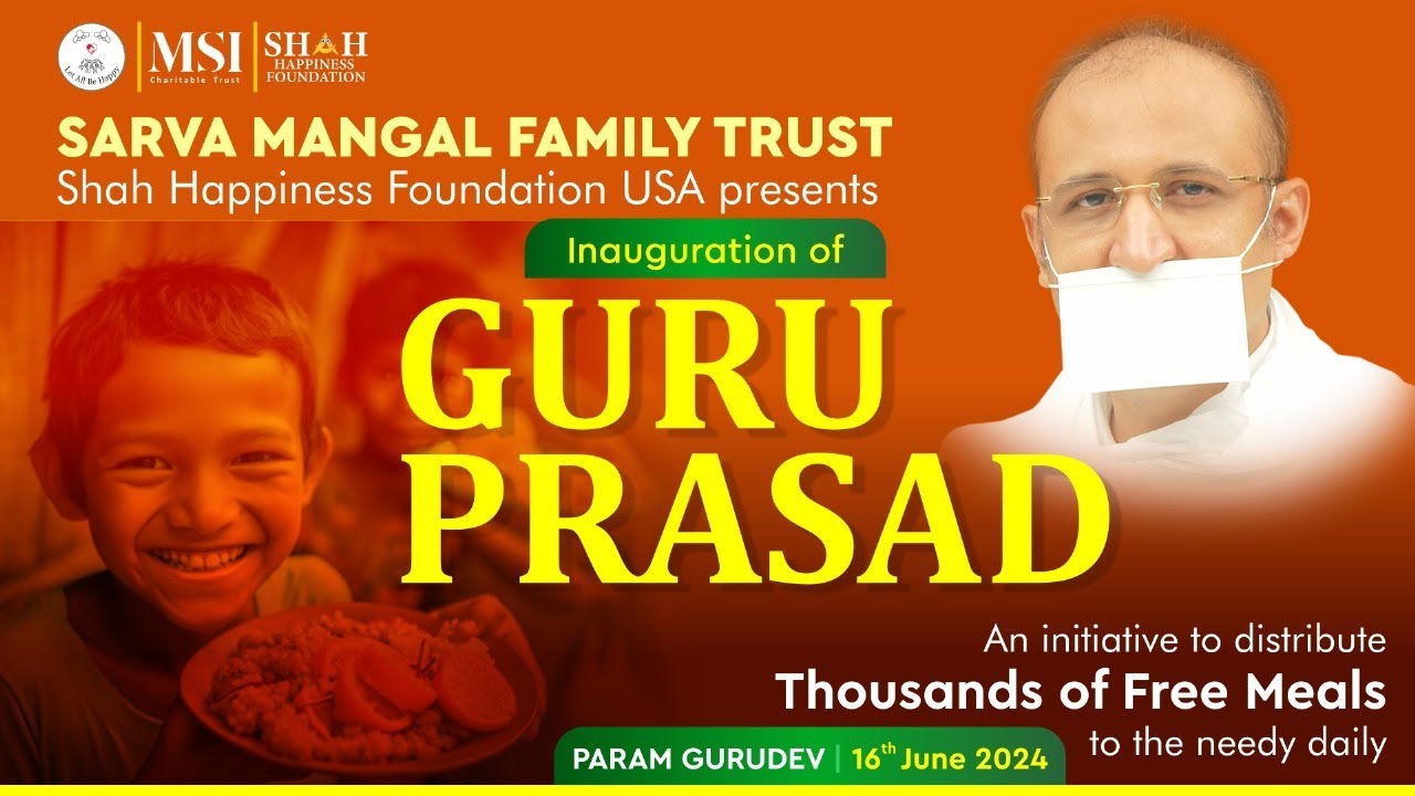 Inauguration of Guru Prasad at Parasdham - Distributing Thousands of Free Meals Every Day|16 Jun, 24