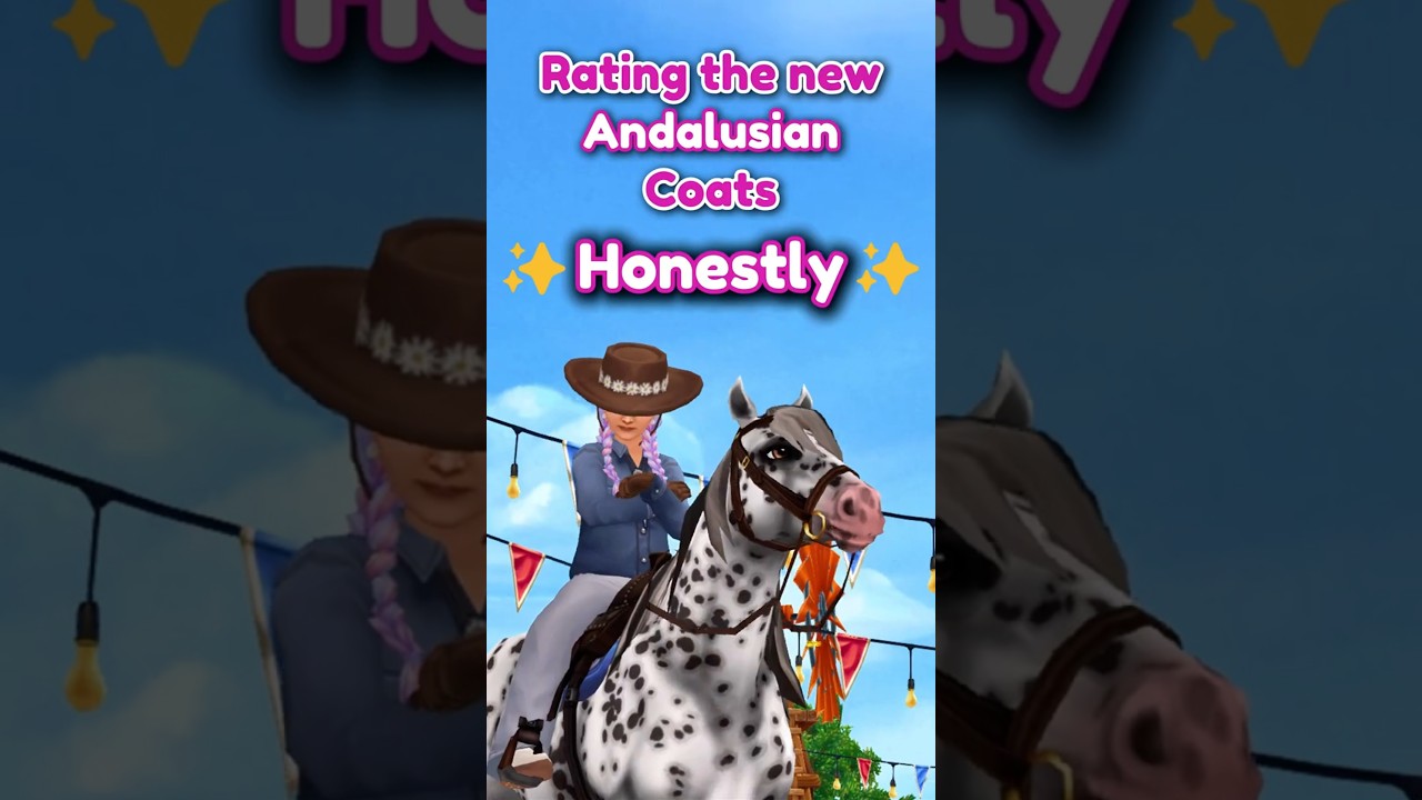 Rating the New Andalusian Coats in Star Stable 🚨 Spoiler 🚨