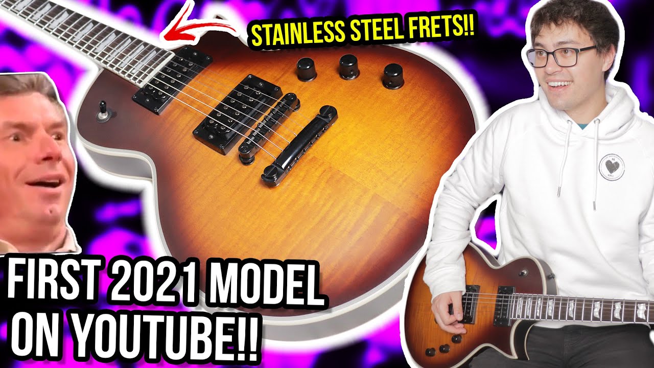 The FIRST 2021 ESP LTD Model on YouTube!! || EC-1000T CTM Fluence Demo/Review