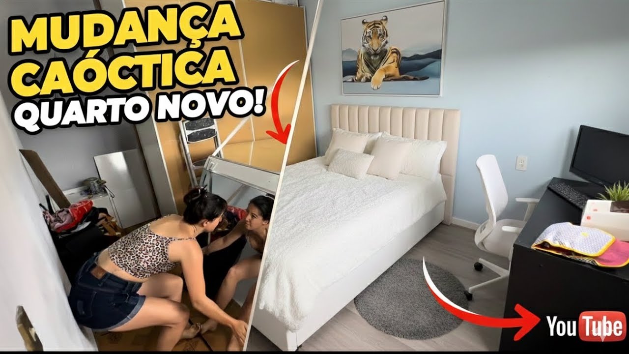 TRANSFORMANDO MEU QUARTO UTILIZANDO O MESMO GUARDA ROUPA VELHO