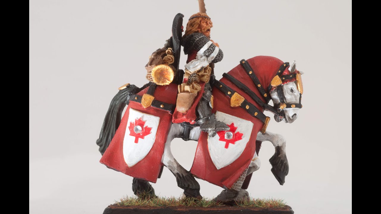 Them Painted by Justin Borges: Bretonnian Questing Knight
