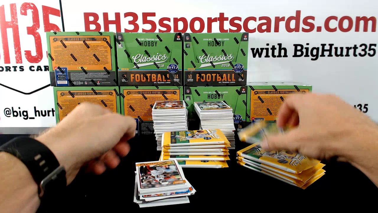 2018 Panini Classics Football | 10 Box Break #2 Pick Your Teams
