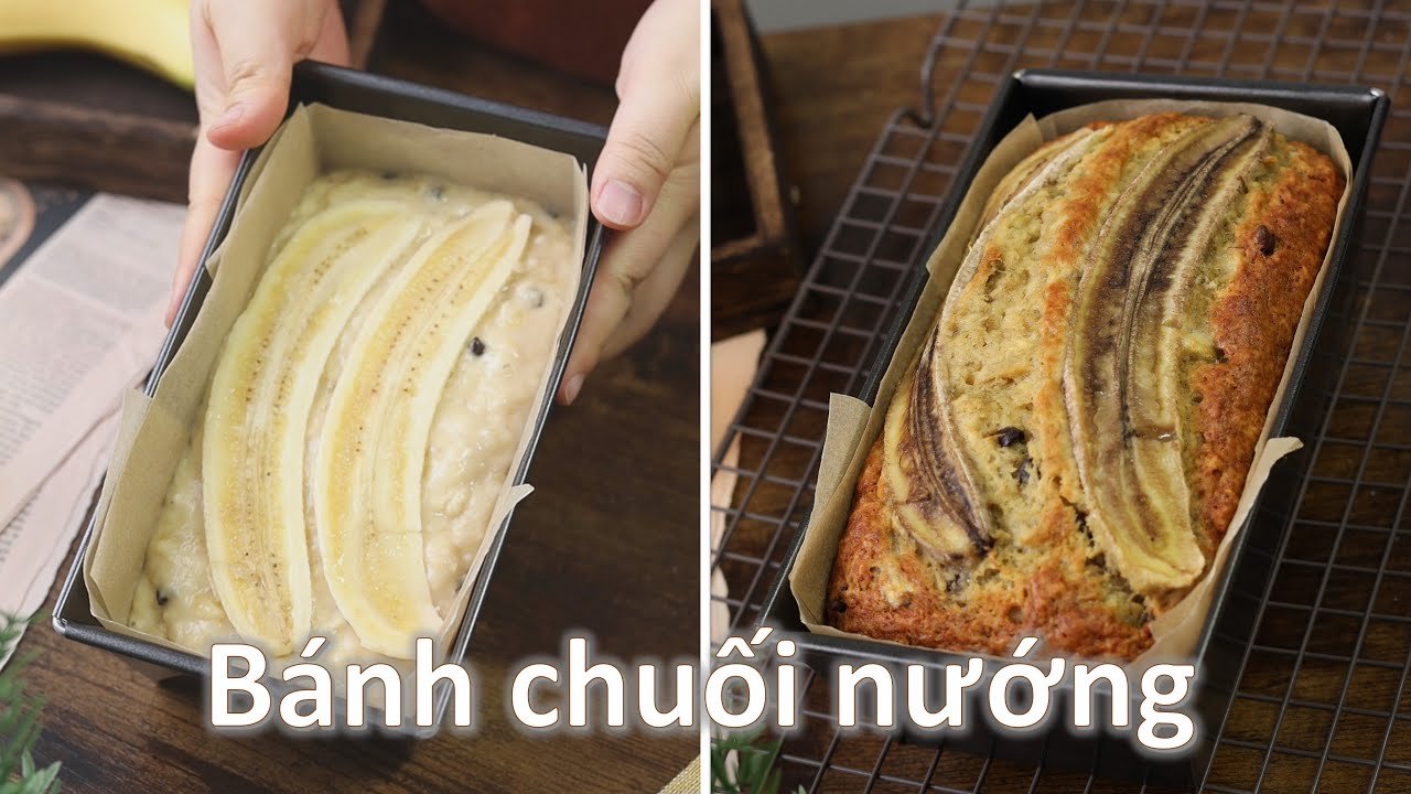 C&oacute; chuối ch&iacute;n trong nh&agrave; th&igrave; l&agrave;m b&aacute;nh chuối nướng th&ocirc;i c&aacute;c bạn, si&ecirc;u ngon si&ecirc;u đơn giản