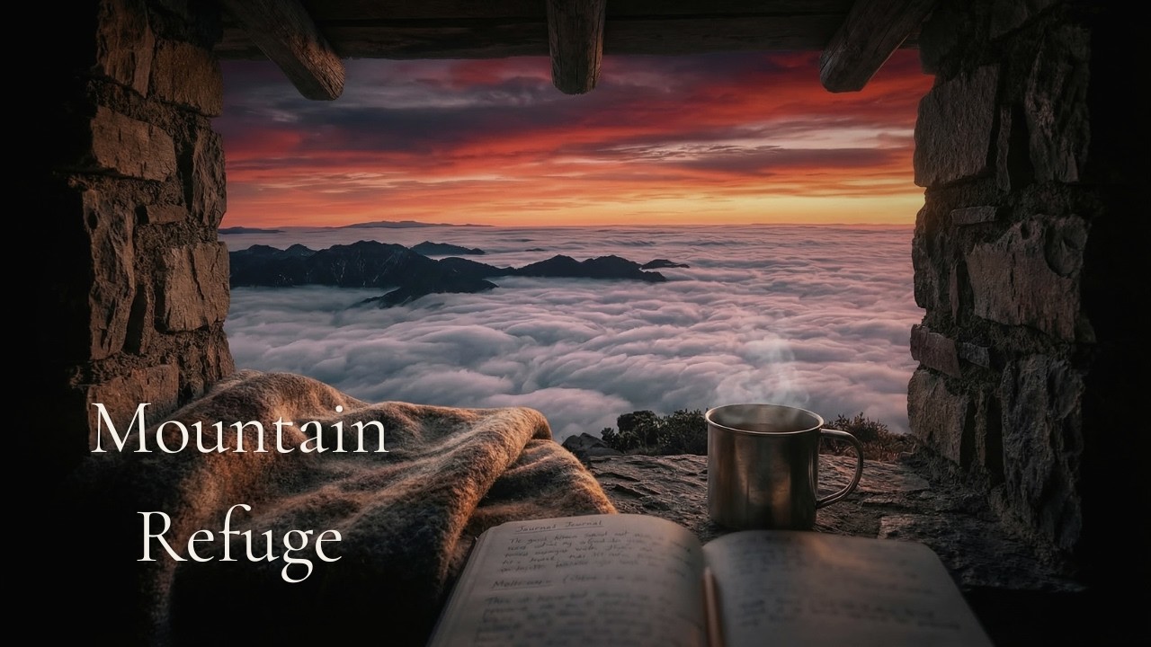 Spanish Indie & Cosmic Folk ✨ Calm Your Mind & Create 🌅 Sunset Above the Clouds