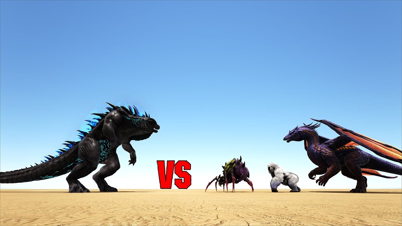Gojiran vs The Island Guardians ARK