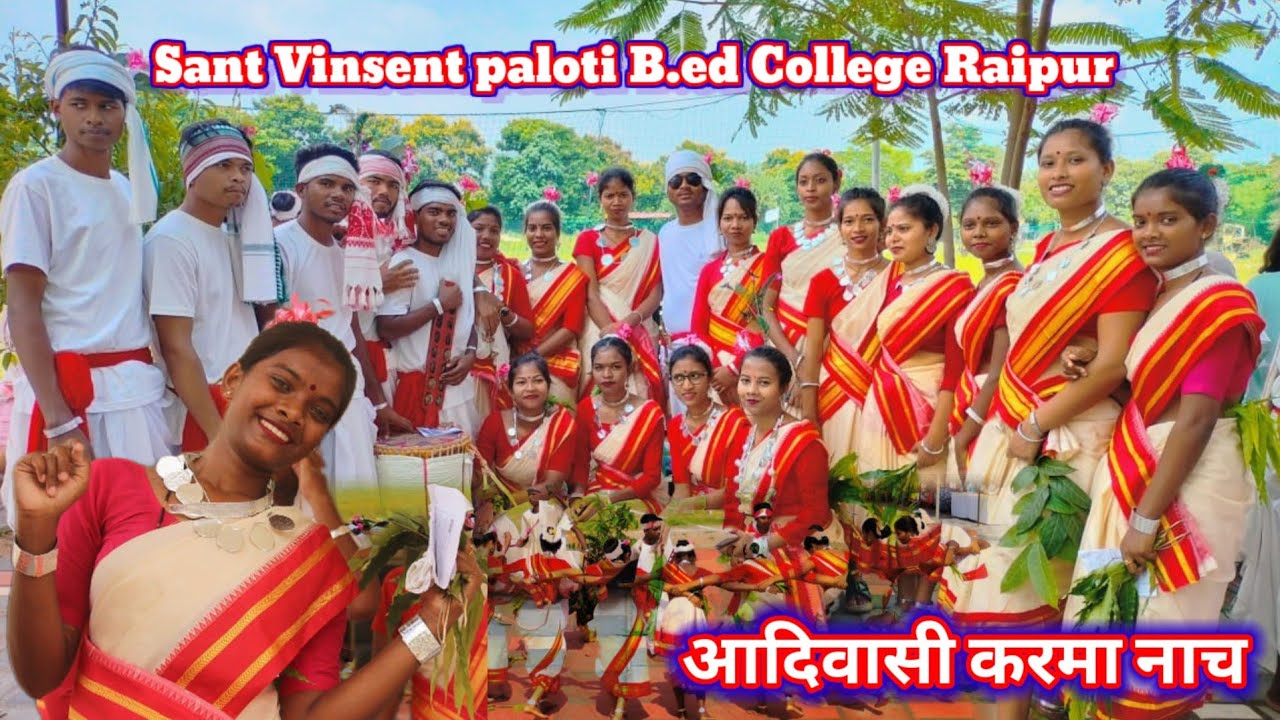 Adiwashi Karma || Dance Competition || St.  Vincent pallotti B.ed College Raipur || 2023-24